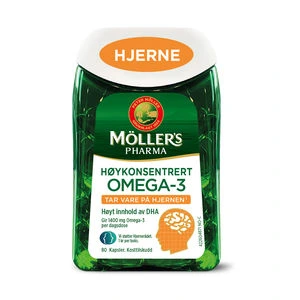 Møllers pharma hjerne kaps 1000 mg/700 mg
