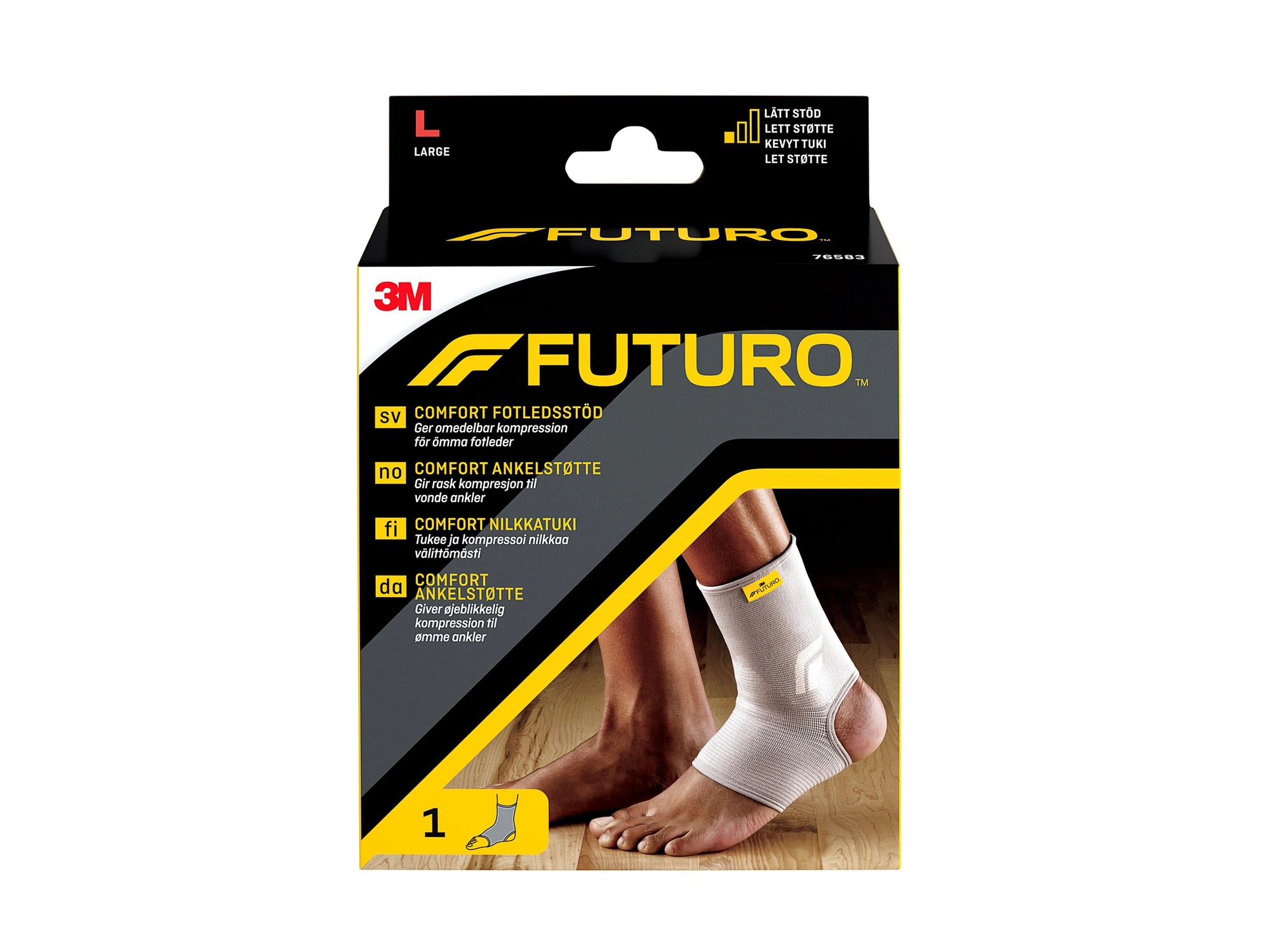 Futuro Comfort ankelstøtte str L 1 stk