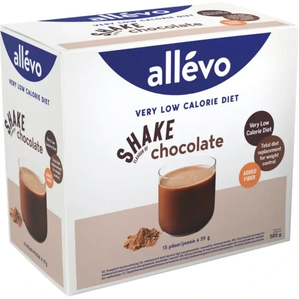 Allévo VLCD Shake sjokolade 15x39 g