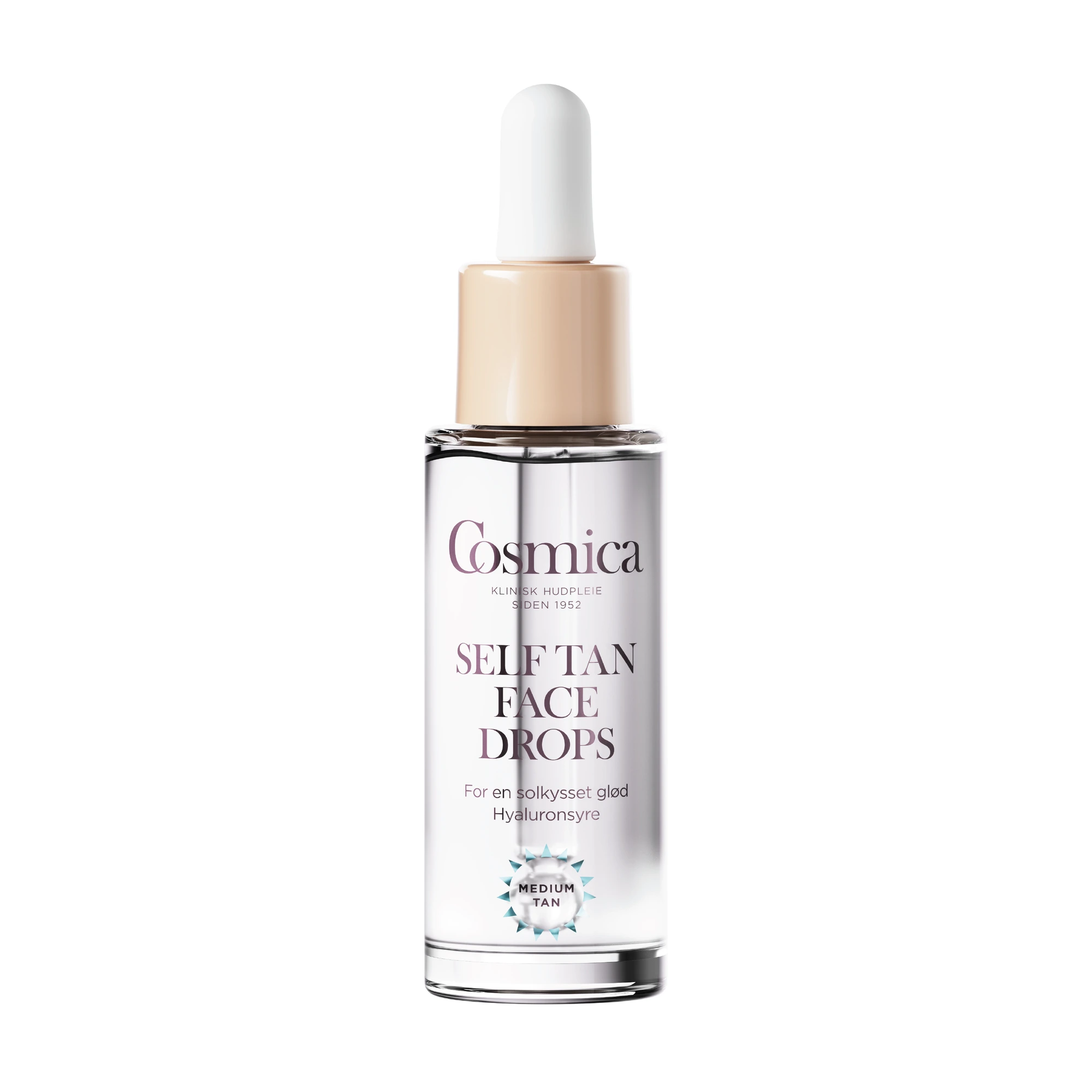 Cosmica Self Tanning Face selvbruning dråper 30 ml