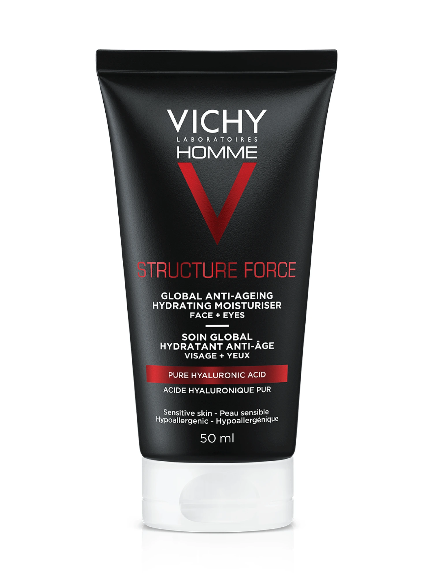 Vichy Homme Structure Force dag- og øyekrem 50 ml