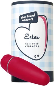 Belladot Ester klitorisvibrator rød