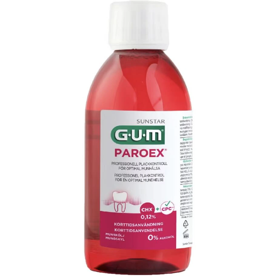 GUM Paroex 0,12 % munnskyll 300 ml