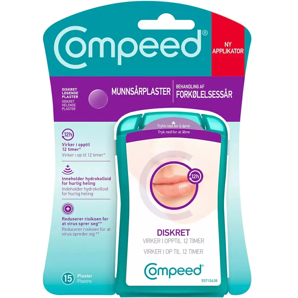 Compeed munnsårplaster 15 stk