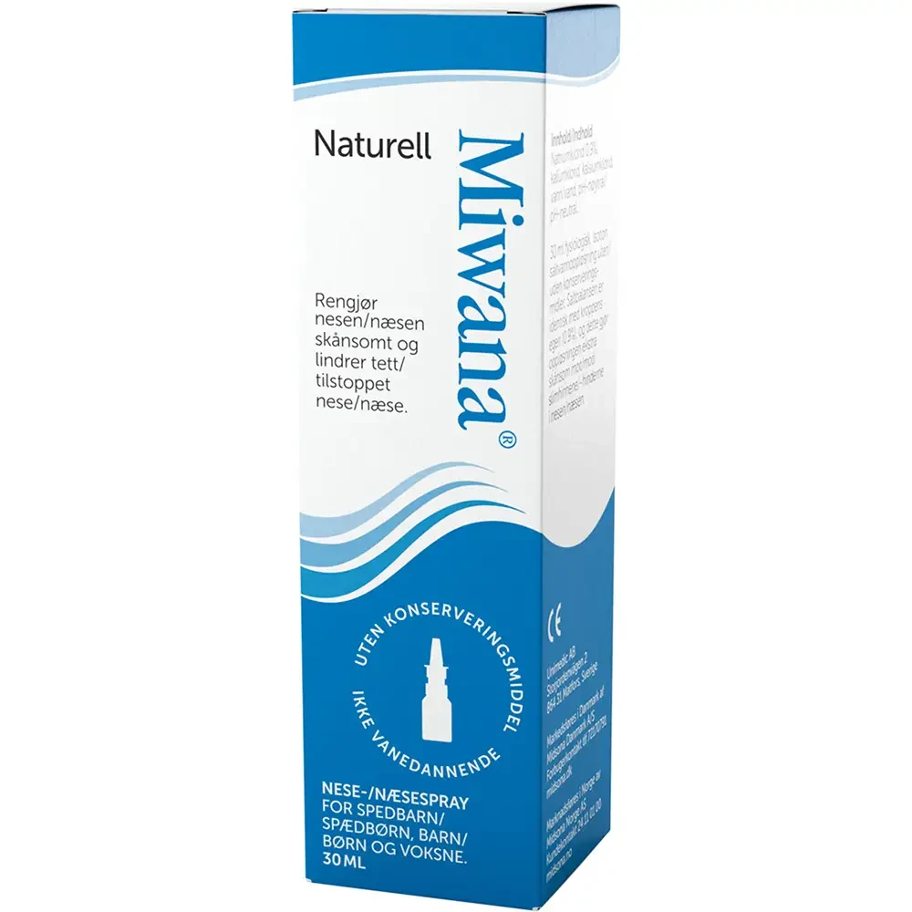 Miwana Naturell saltvannsspray 30 ml