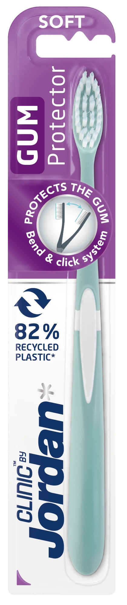 Jordan Clinic Gum Protector tannbørste soft 1 stk