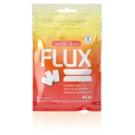 Flux Fresh Fruit tyggegummi i pose 45 stk