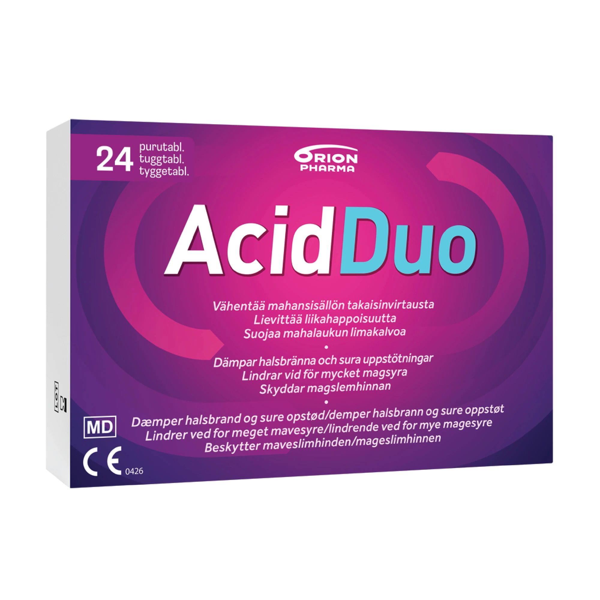 AcidDuo tyggetabletter 24 stk