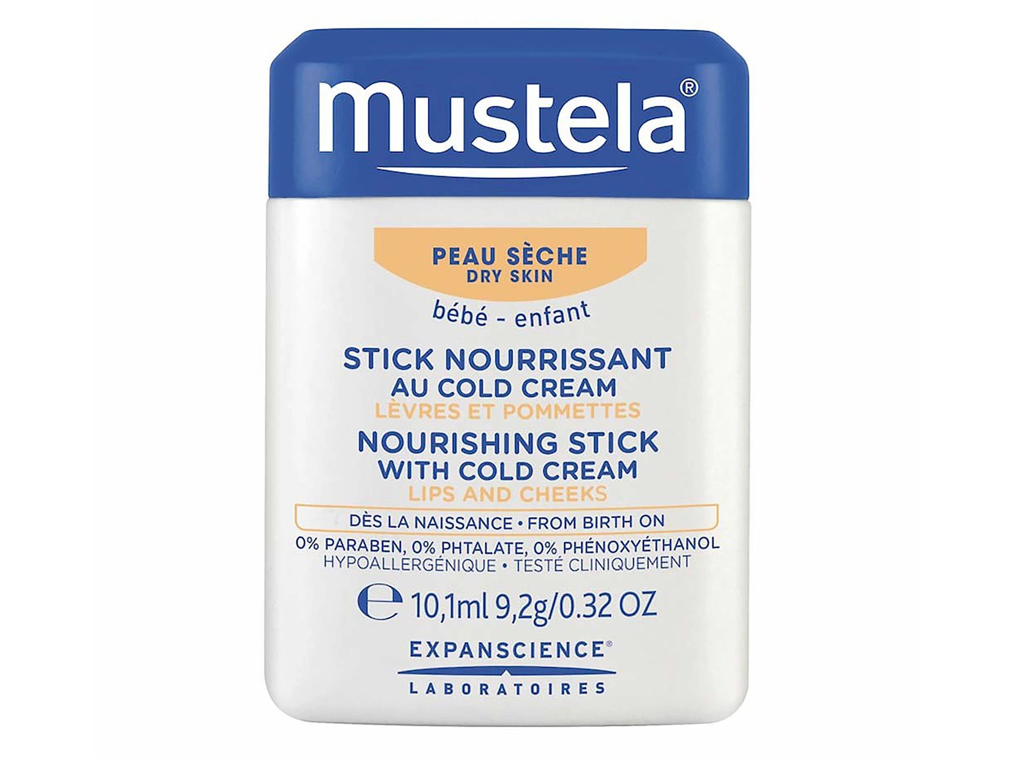 Mustela Nourishing kuldestift med koldkrem 10,1 ml