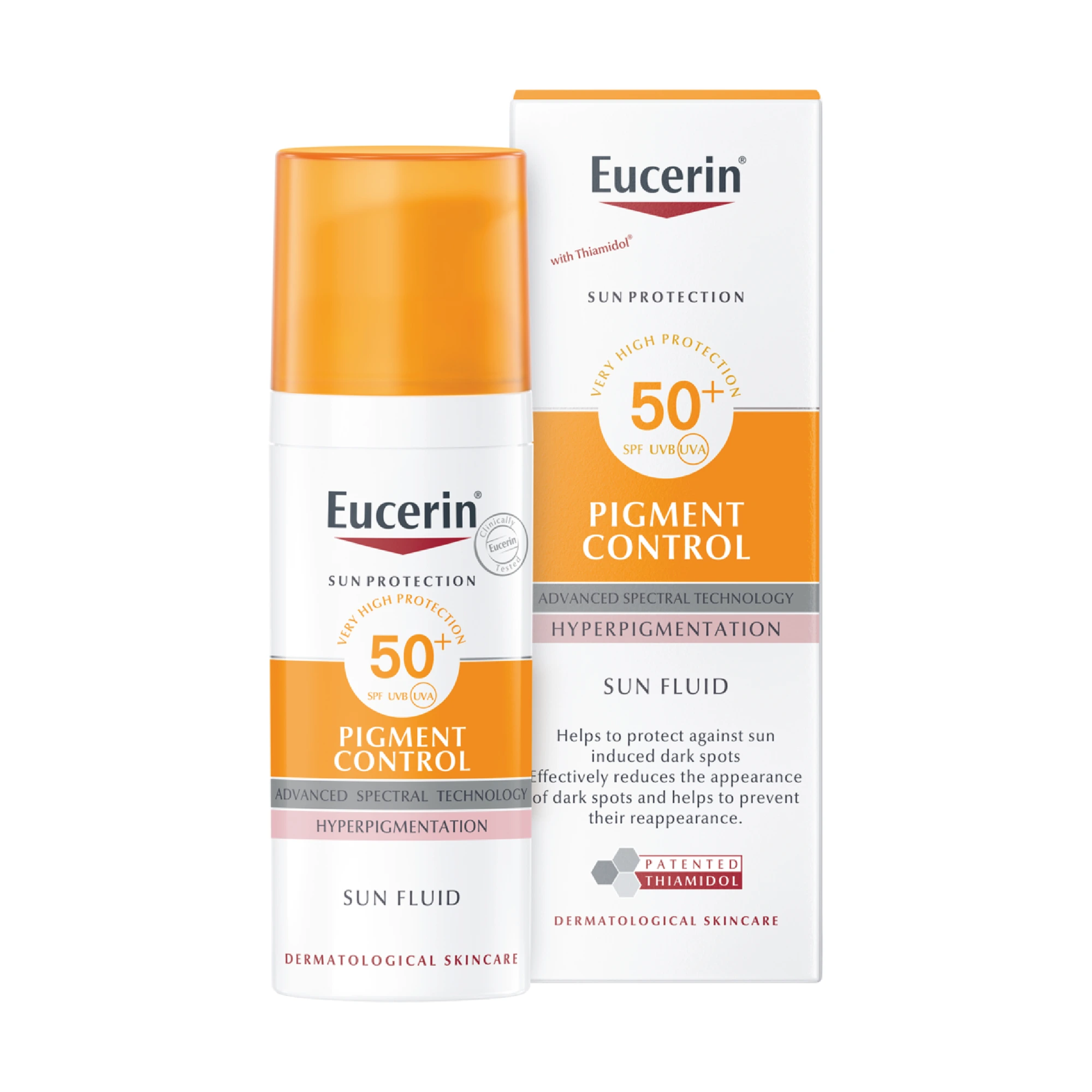 Eucerin Sun Pigment Control solkrem ansikt SPF50+ 50 ml
