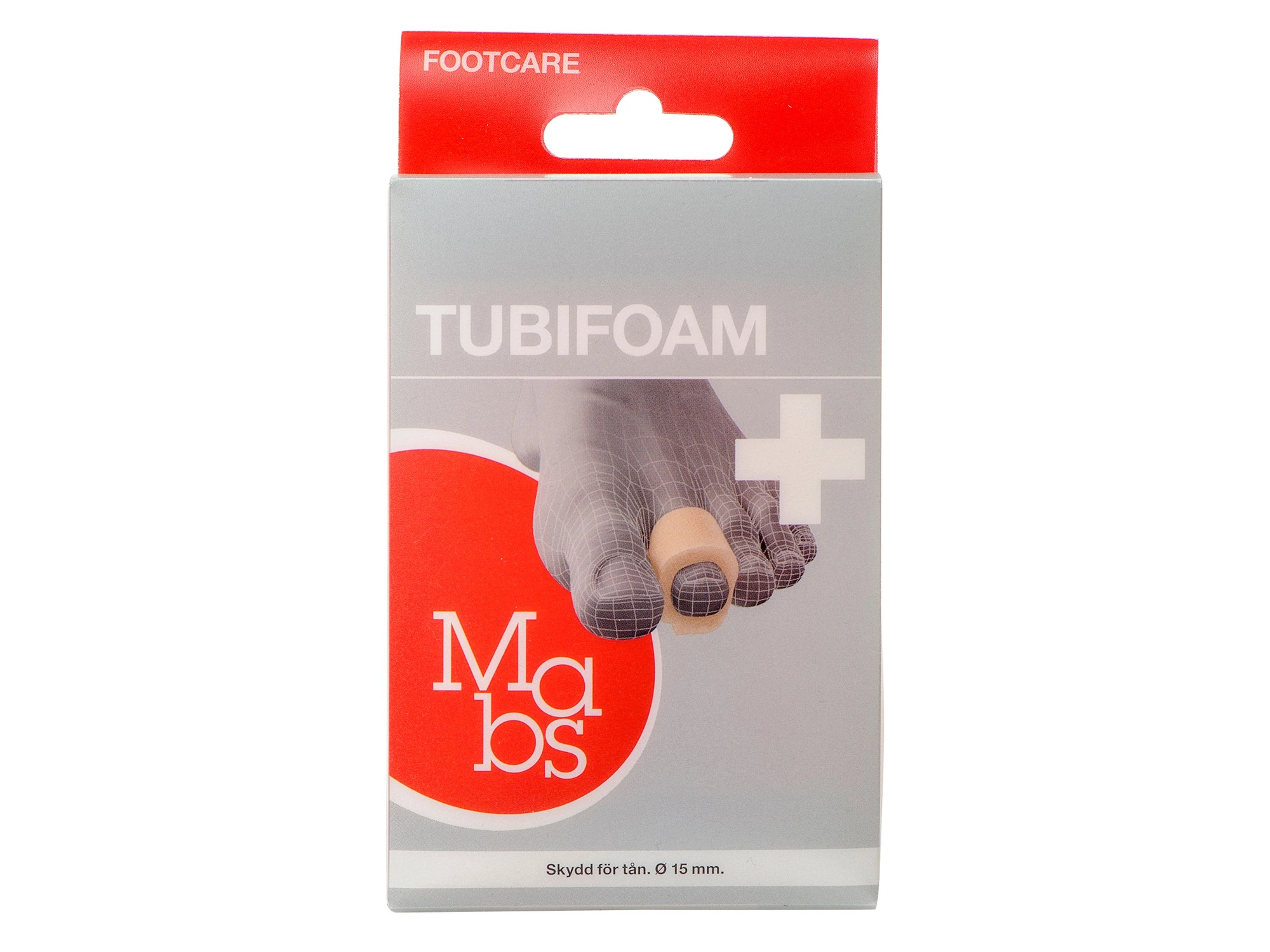 Mabs Tubifoam 15 mm x 10 cm, 2 stk.