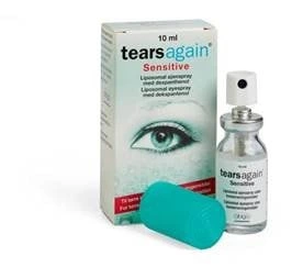 Tearsagain Sensitive øyespray 10 ml