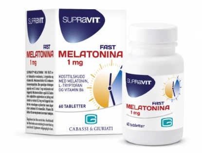 Supravit melatonina fast tab 1 mg/20 mg/1,55 mg