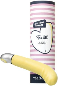 Belladot Bodil g-punktvibrator gul 1 stk