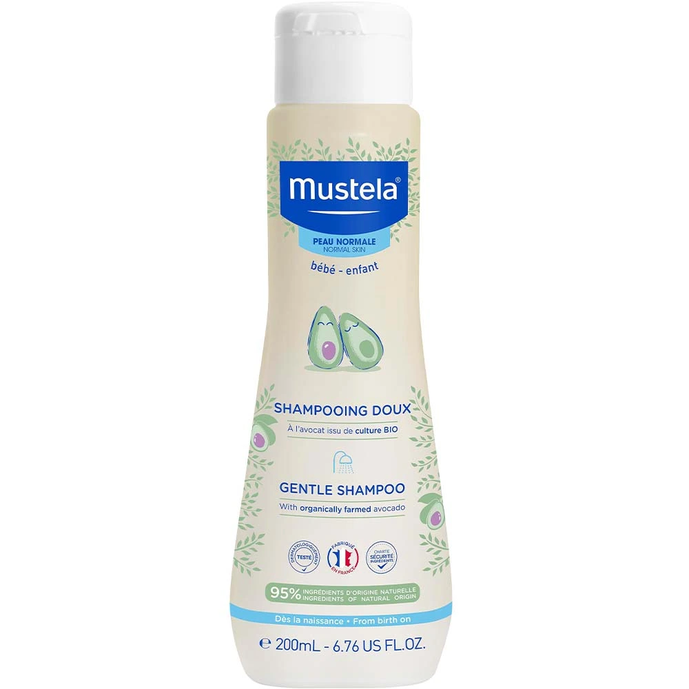 Mustela Gentle sjampo 200 ml