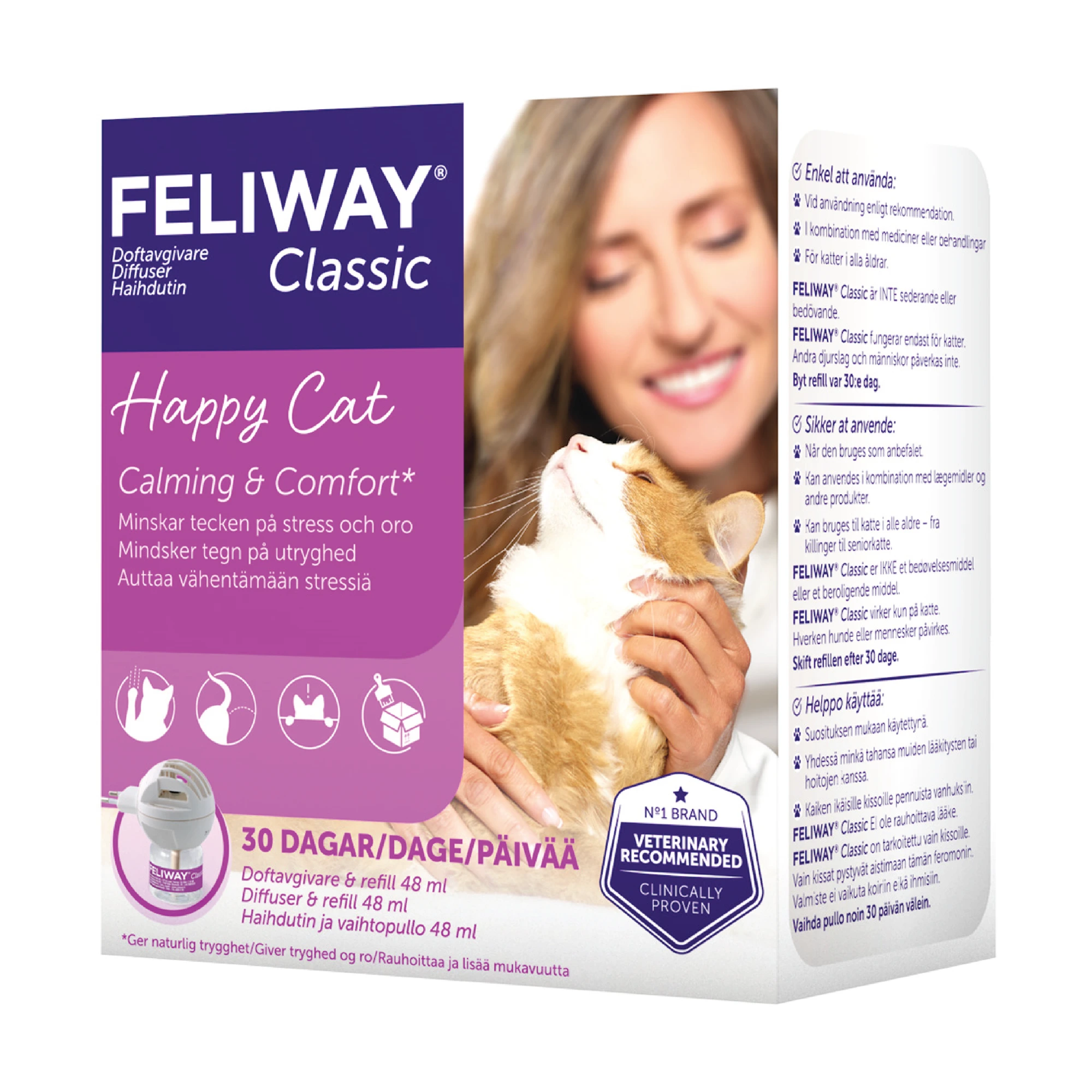 Feliway diffuser til katt 1 sett
