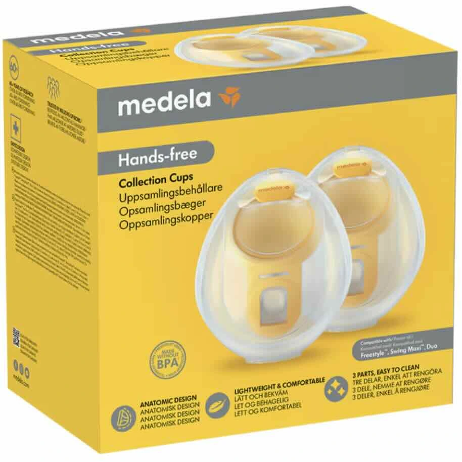 Medela Hands-free oppsamlingskopper komplett pumpesett 1 sett