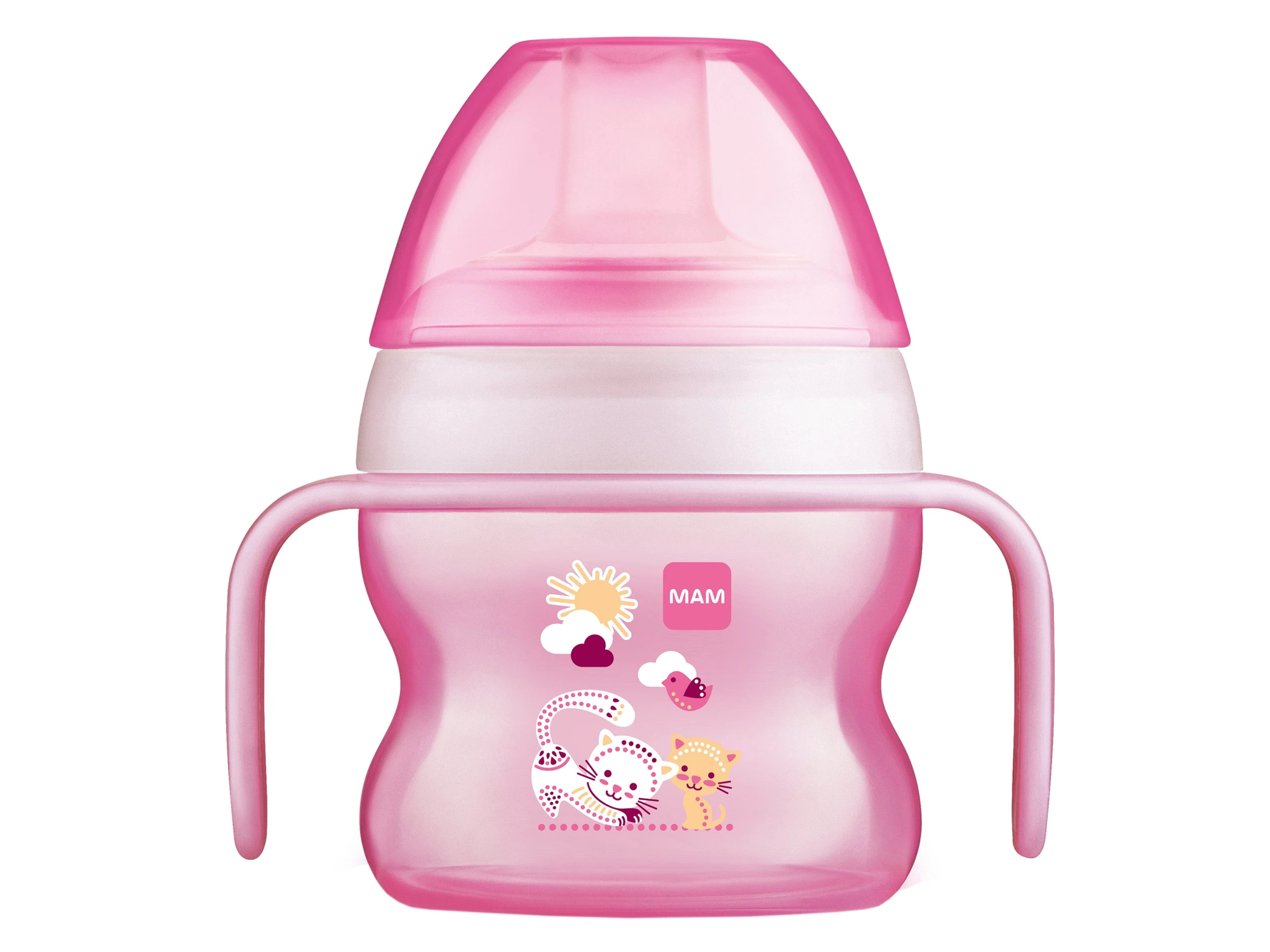 MAM Starter Cup drikkekopp rosa 150 ml 1 stk