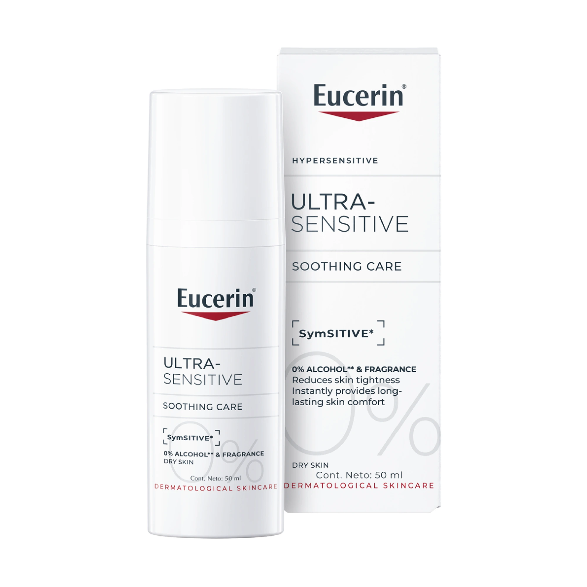 Eucerin UltraSensitive ansiktskrem tørr hud 50 ml