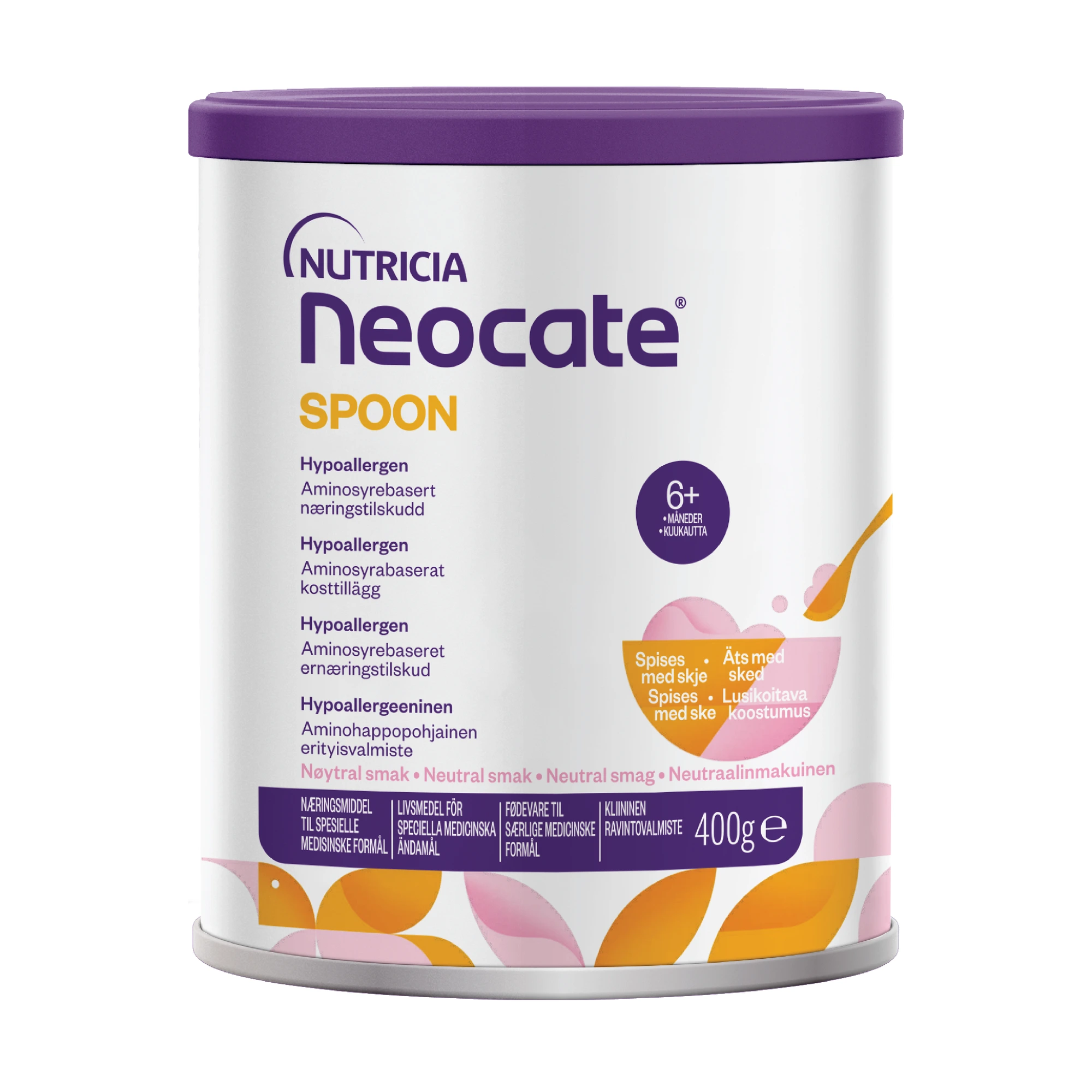 Neocate Spoon spesialnæring pulver 400 g