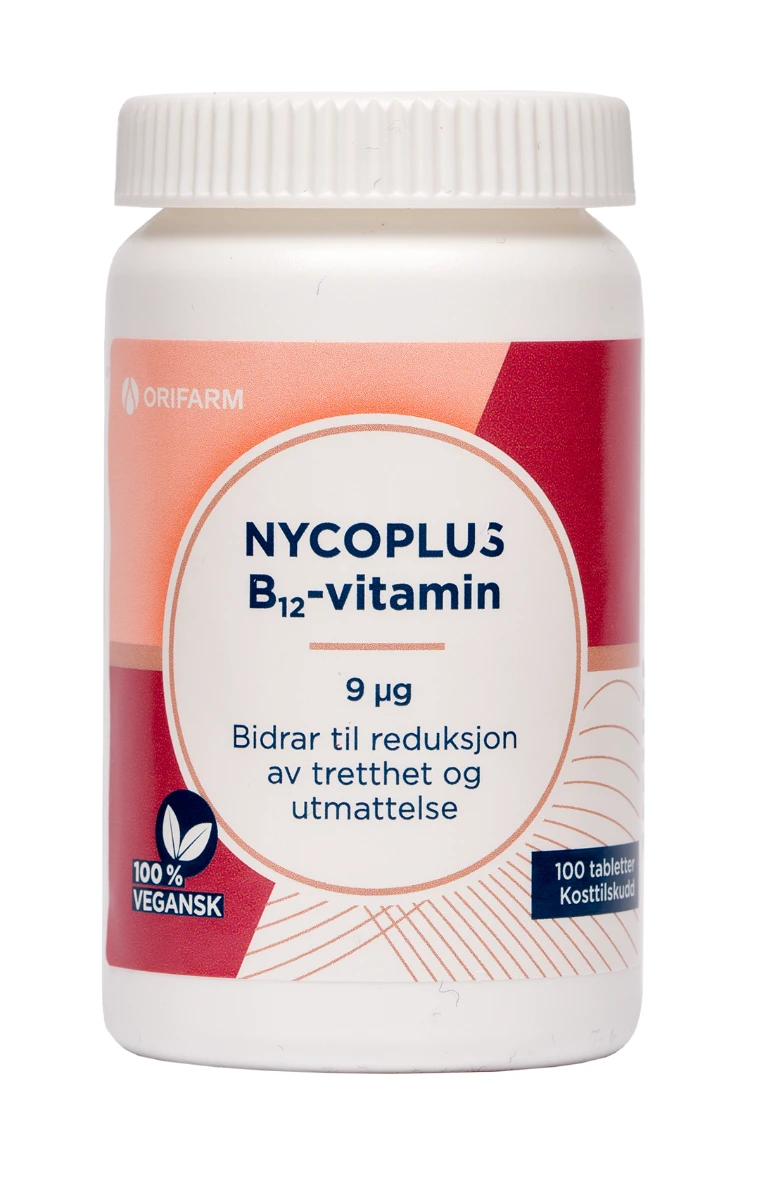 Nycoplus B12-vitamin tab 9 mikrog