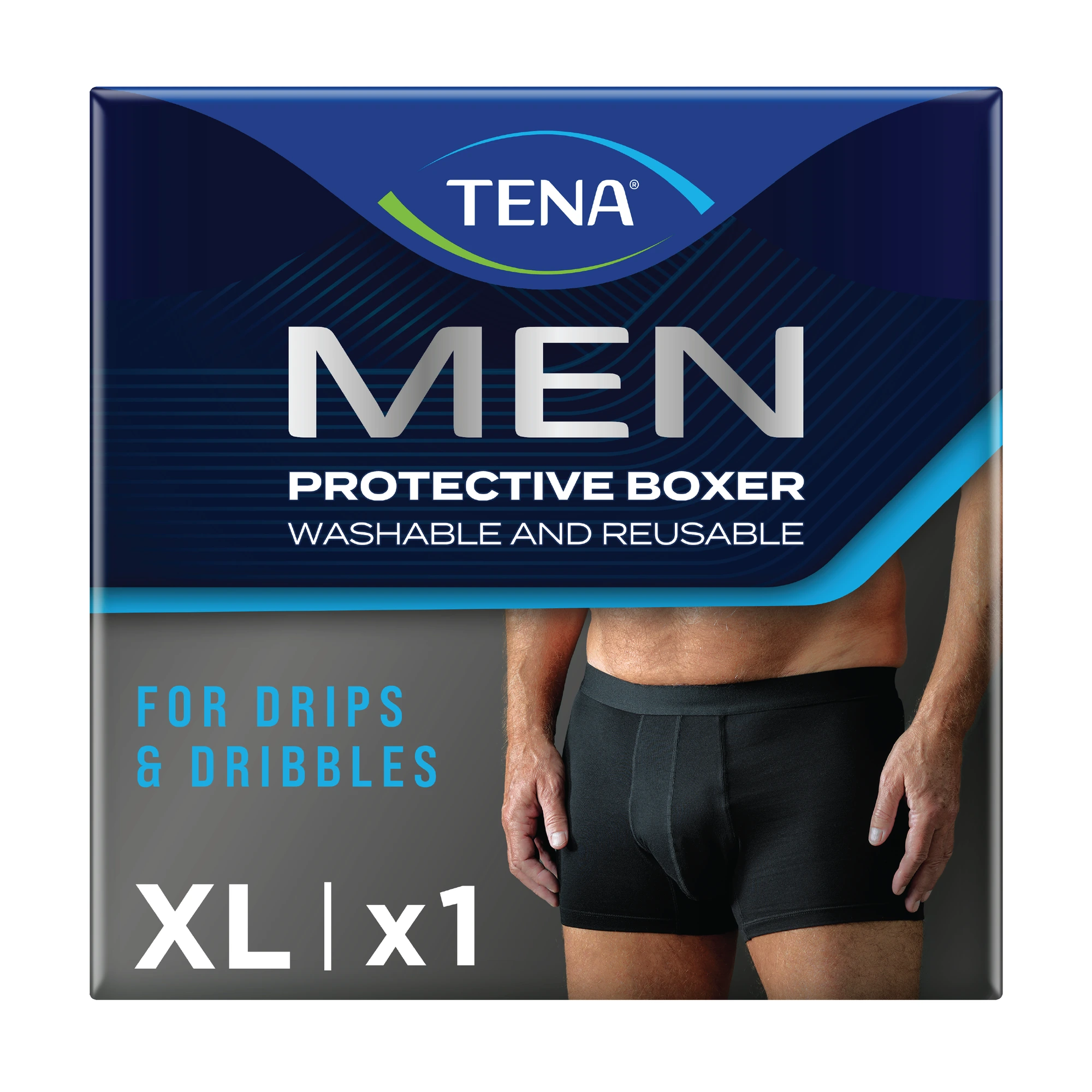Tena Men Washable Protective Boxer str XL 1 stk
