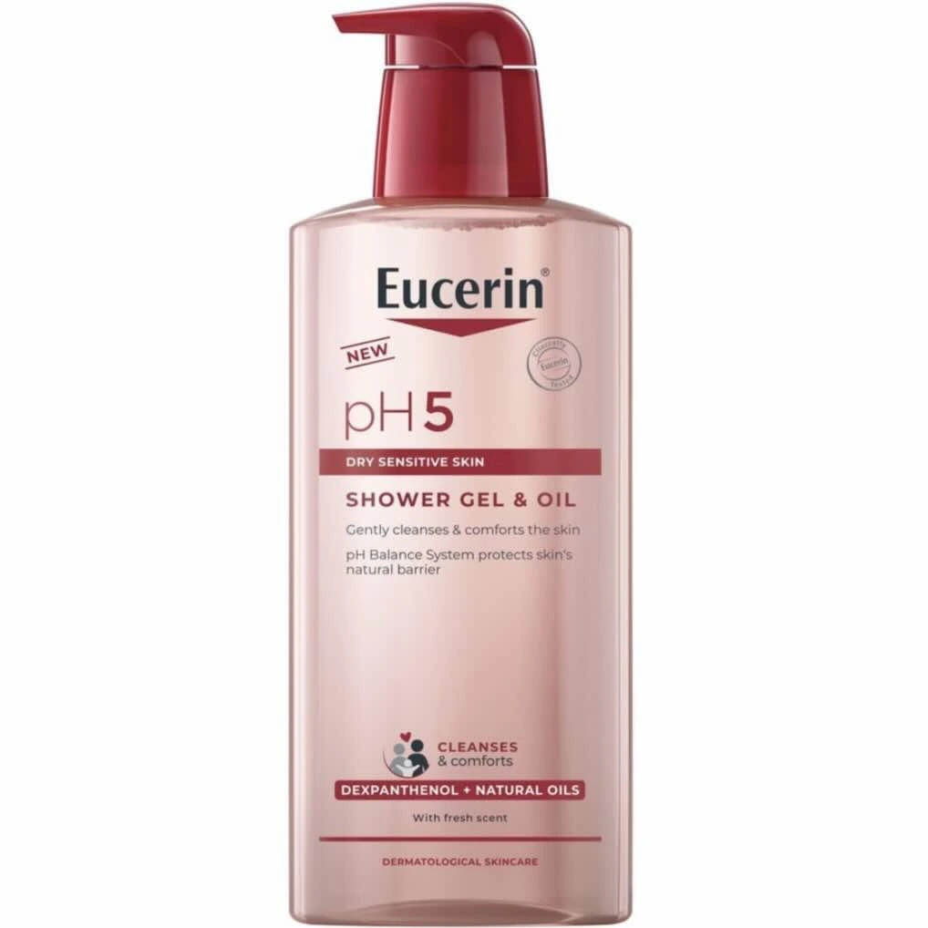 Eucerin pH5 Shower Gel & Oil, 400 ml