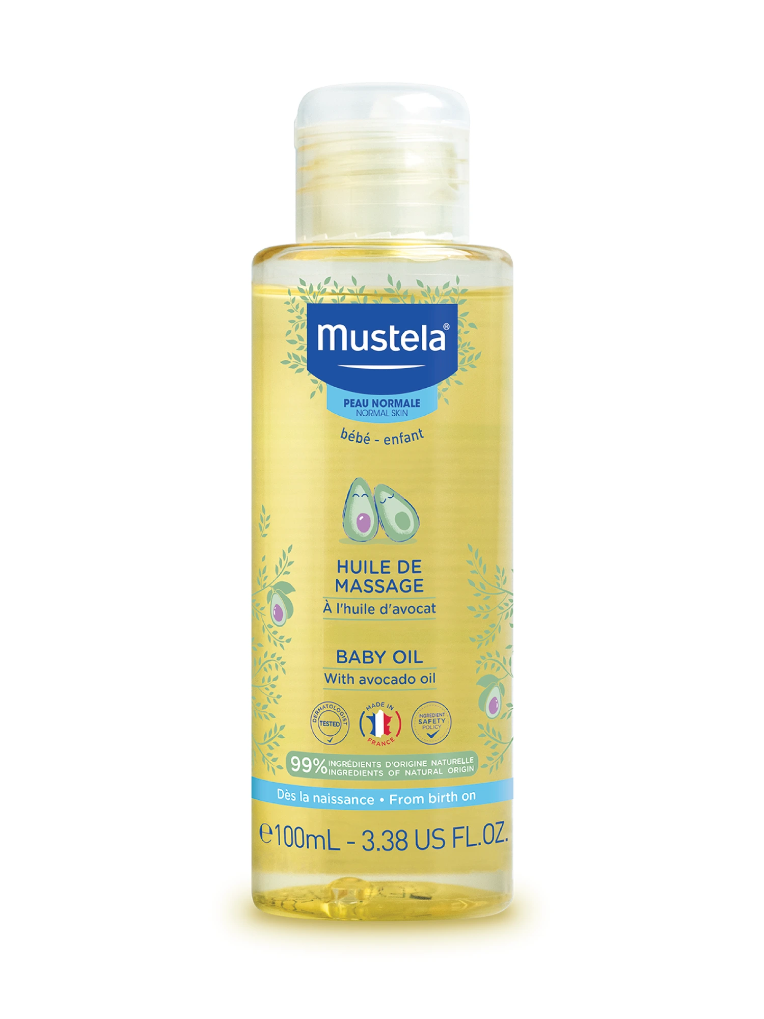 Mustela babyolje 100 ml
