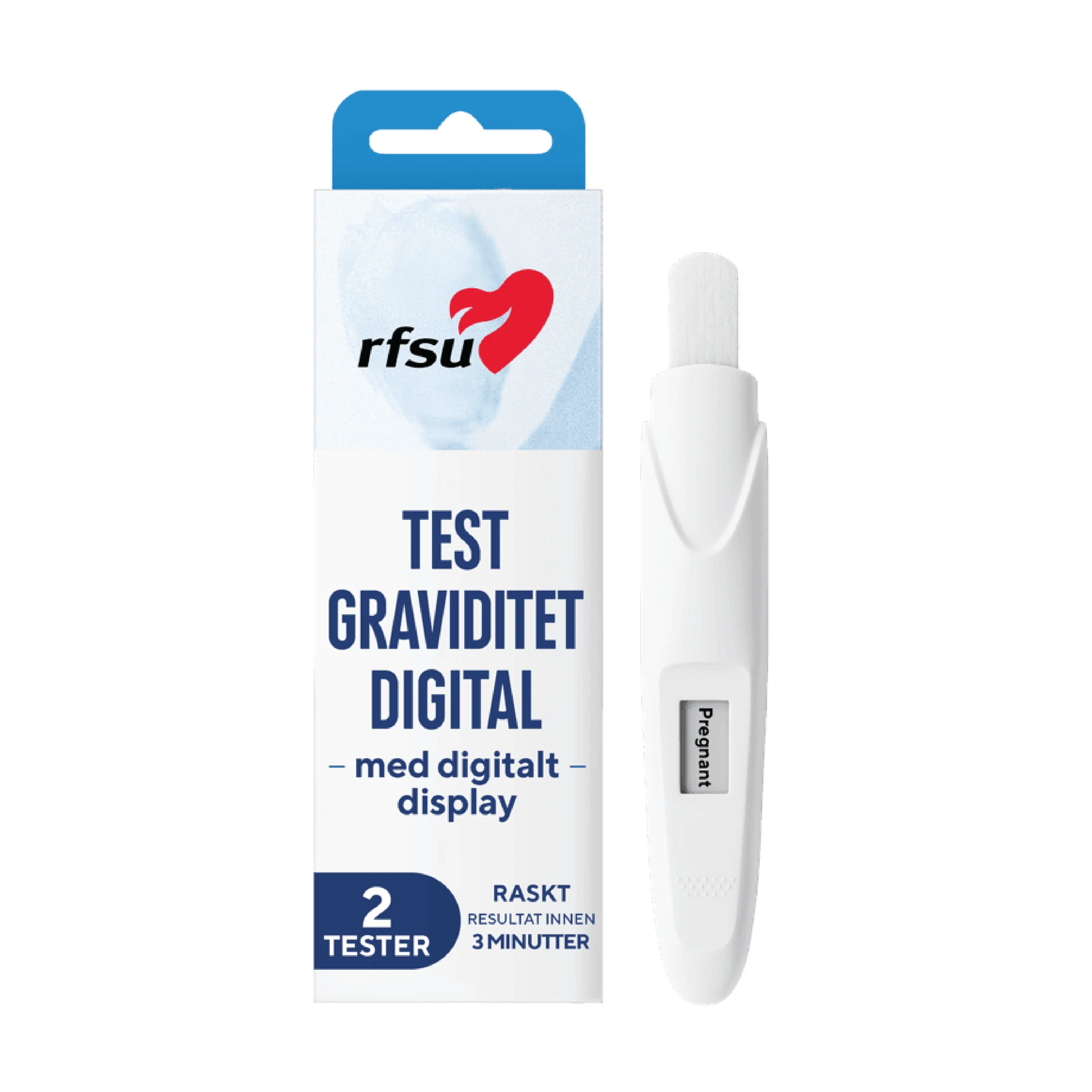 Rfsu Graviditetstest Digital, 2 stk.