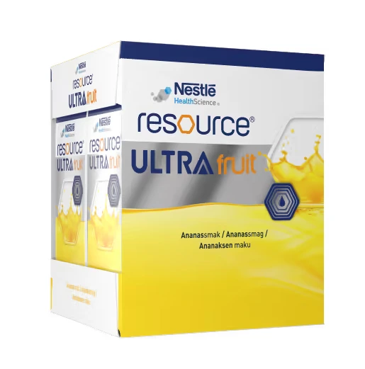 Resource Ultra Fruit næringsdrikk ananas 4x200 ml