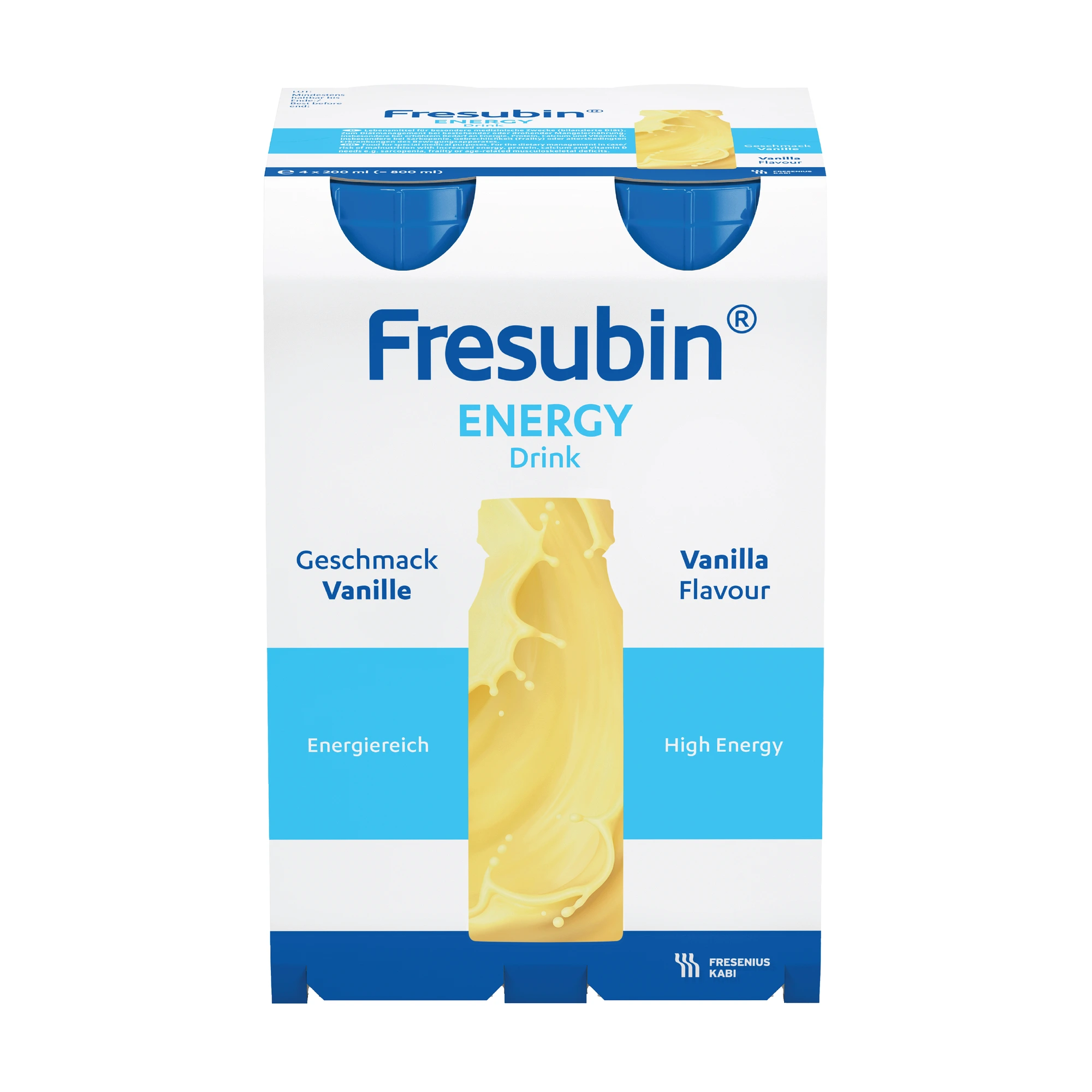 Fresubin Energy Drink næringsdrikk vanilje 4x200 ml