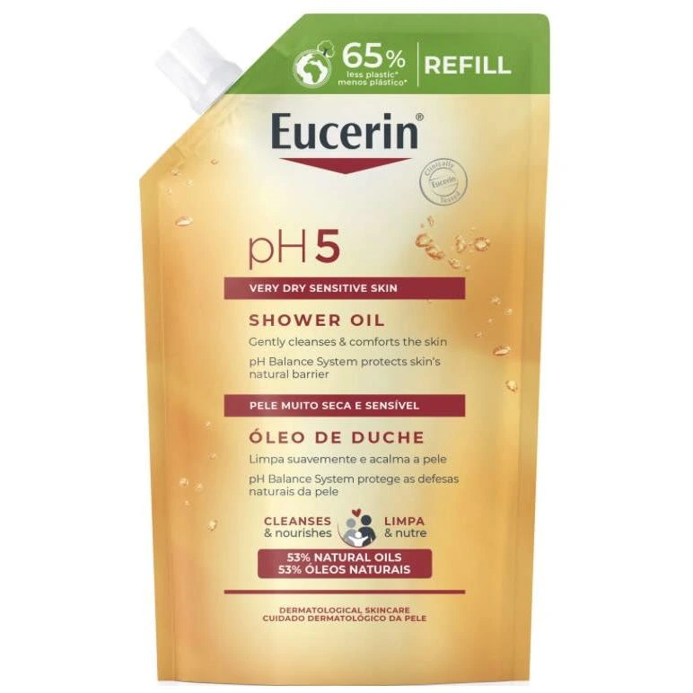 Eucerin pH5 dusjolje refill 400 ml