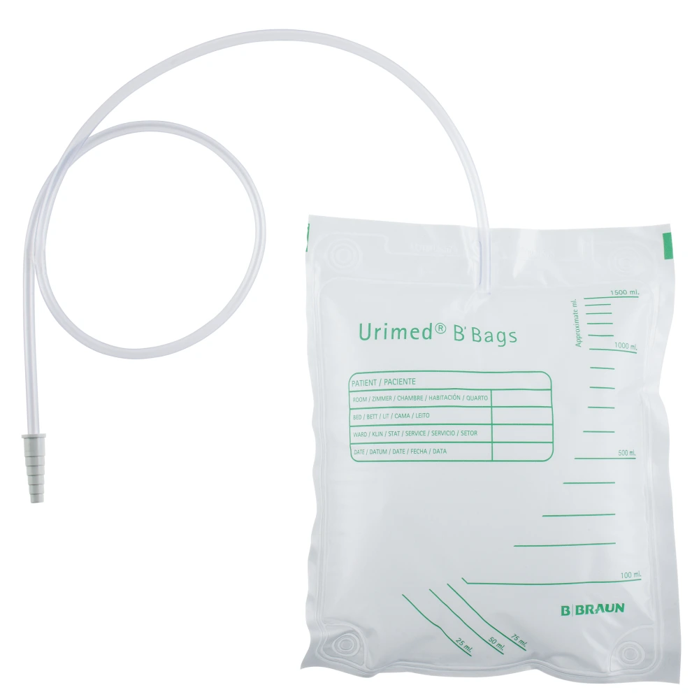 Urimed B'Bag urinpose 1,5 L uten kran usteril 250 stk