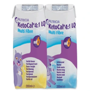 KetoCal 4:1 LQ spesialernæring flytende vanilje 32x200 ml
