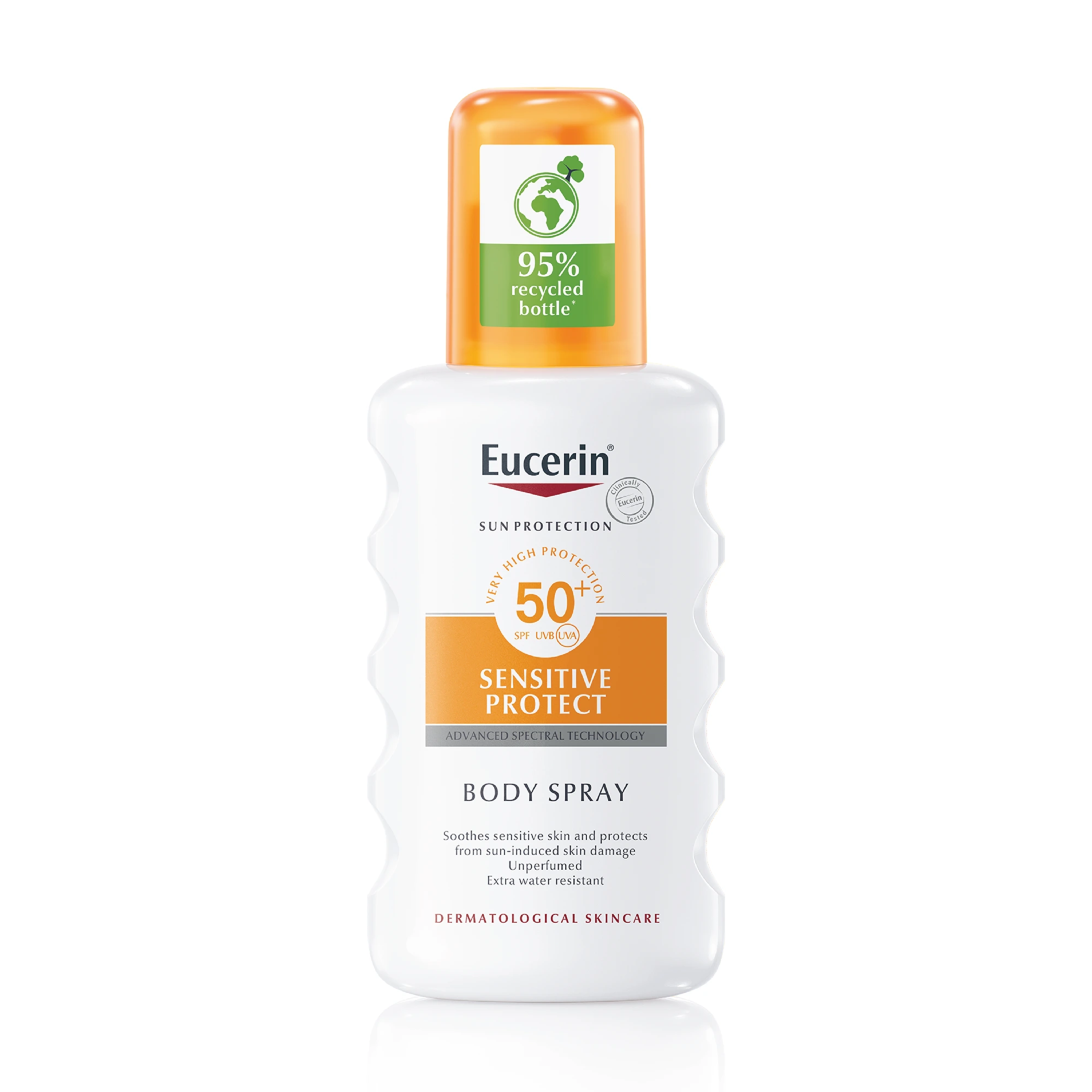 Eucerin Sun Sensitive Protect solspray kropp SPF50+ 200 ml
