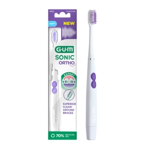 GUM Sonic Ortho batteritannbørste 1 stk