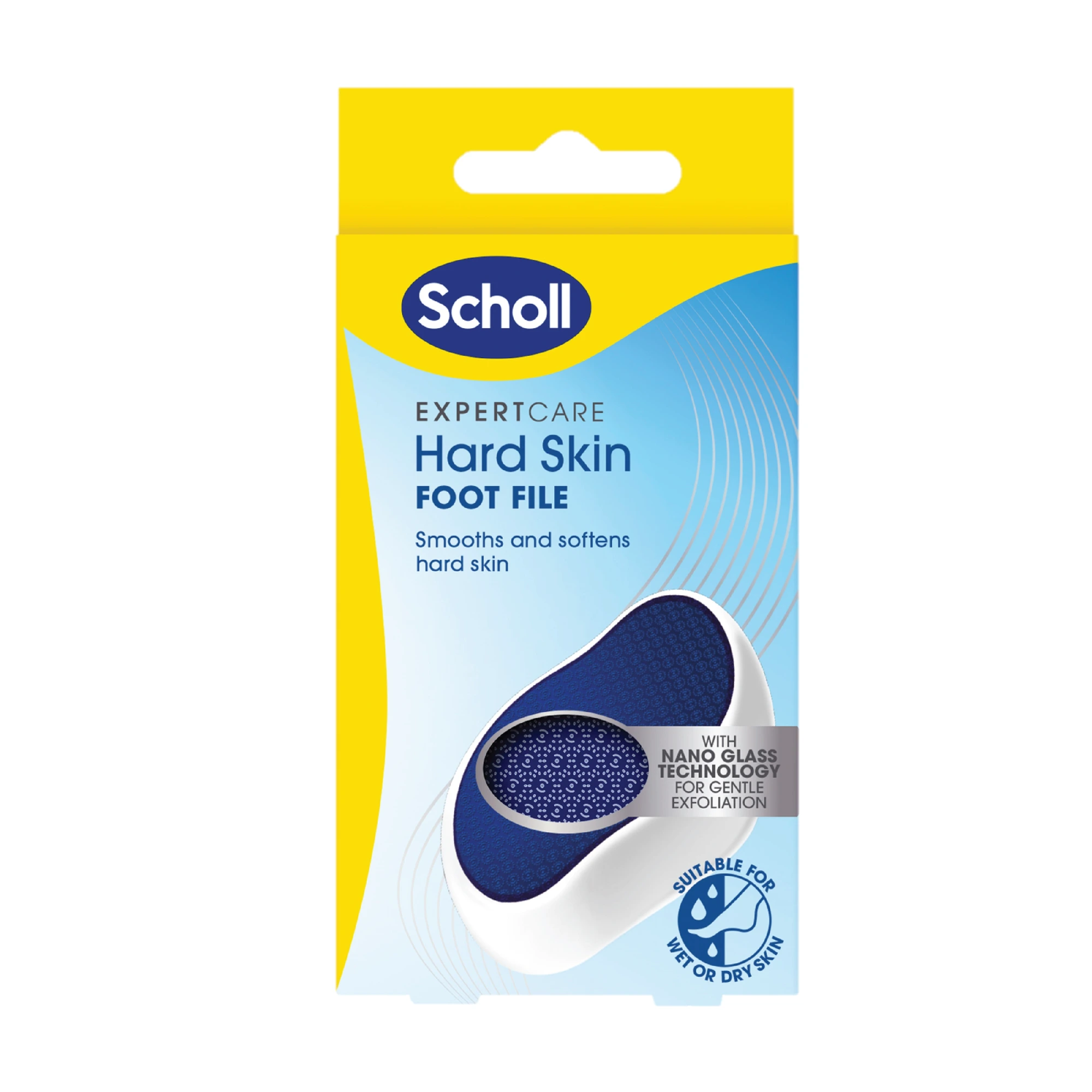 Scholl Expert Care nanoglass fotfil 1 stk