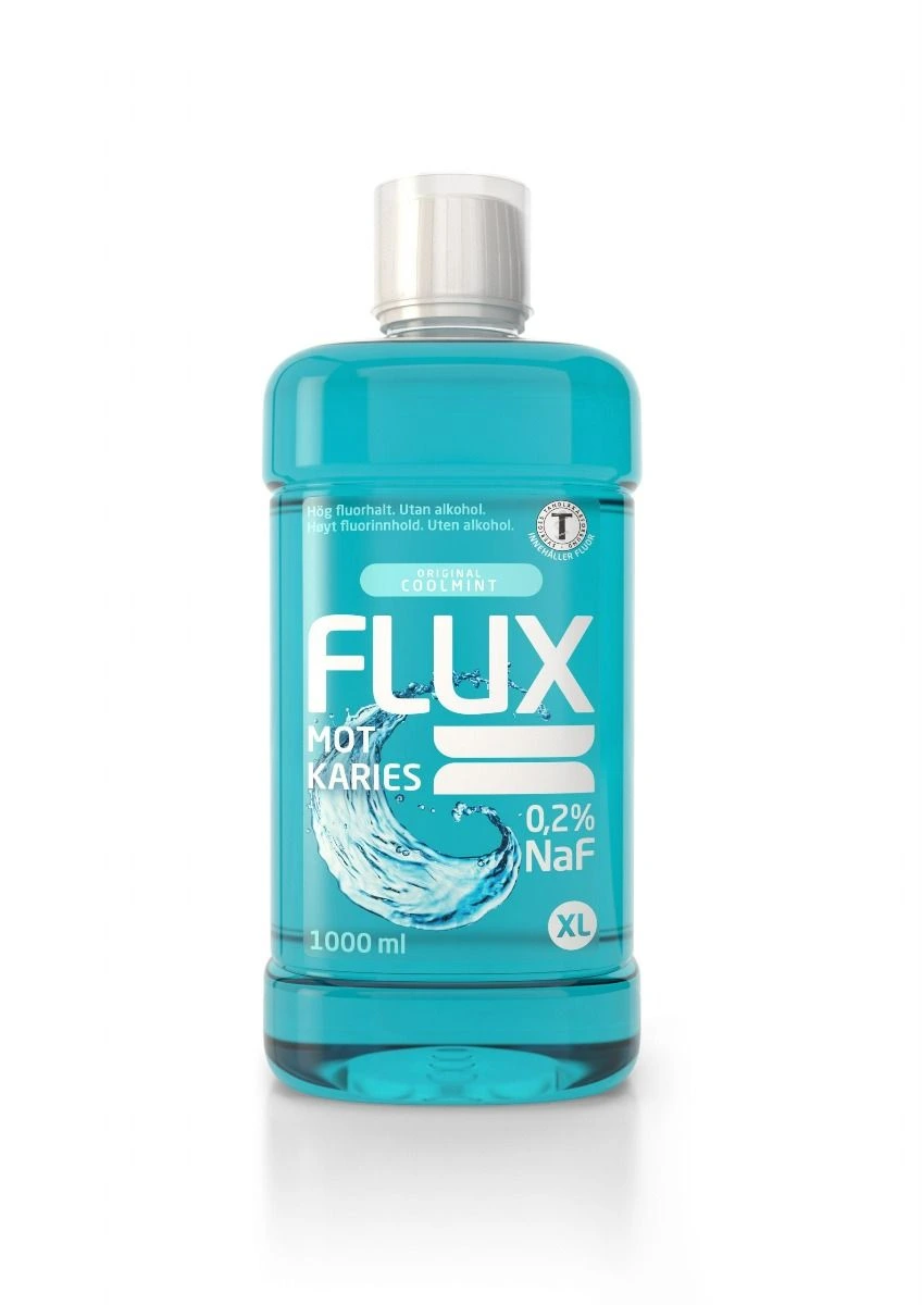 Flux Original Coolmint 0,2 % NaF fluorskyll 1000 ml