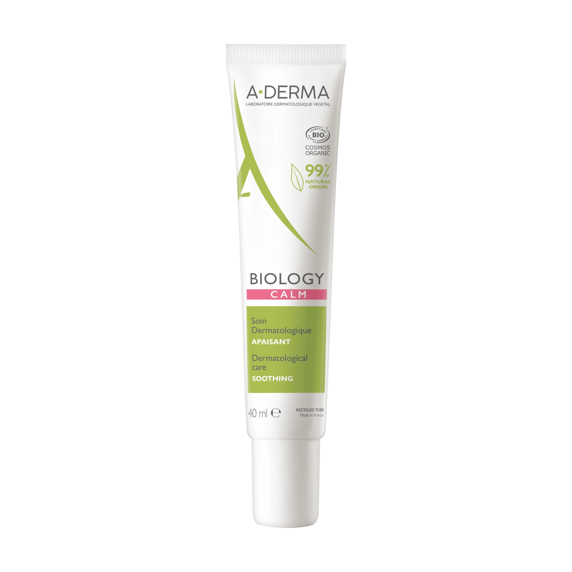 A-Derma Biology Calm beroligende ansiktskrem 40 ml