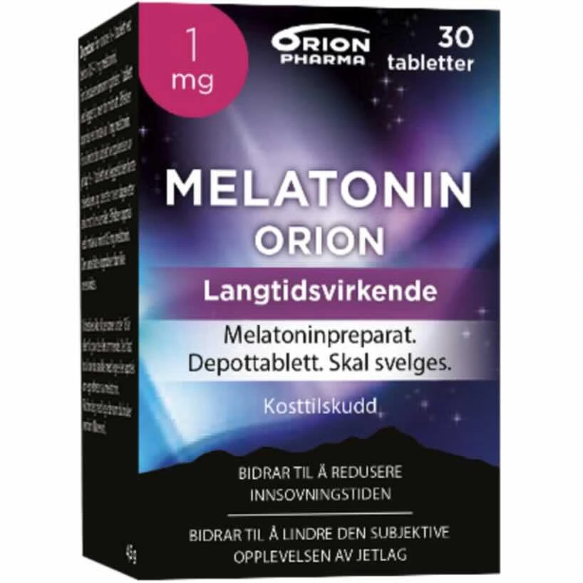 Orion melatonin depottab 1 mg
