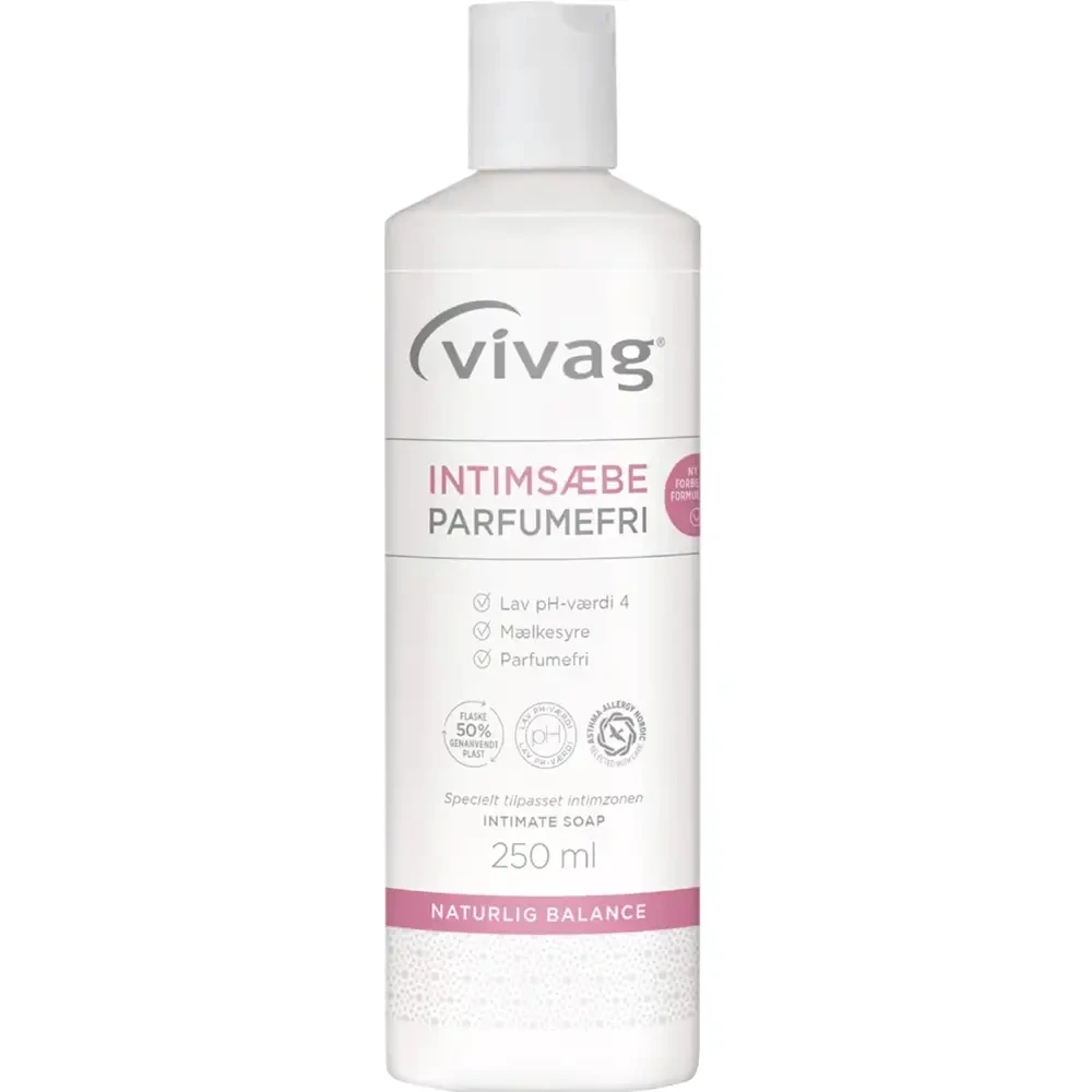 Vivag intimsåpe parfymefri 250 ml
