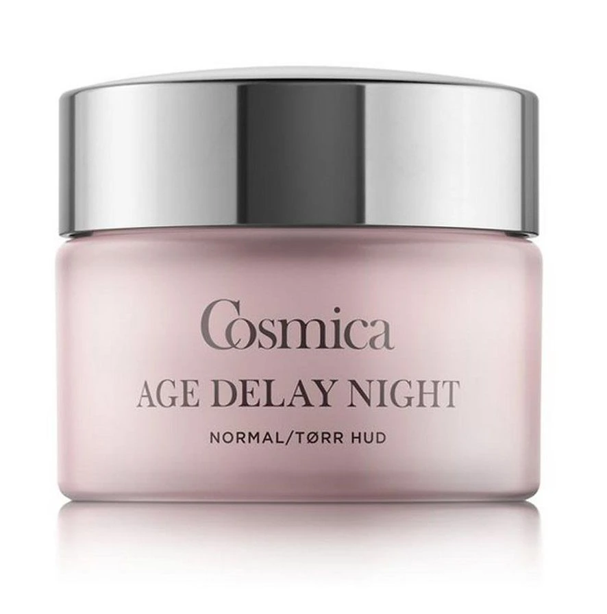 Cosmica Age Delay nattkrem for normal og tørr hud 50 ml