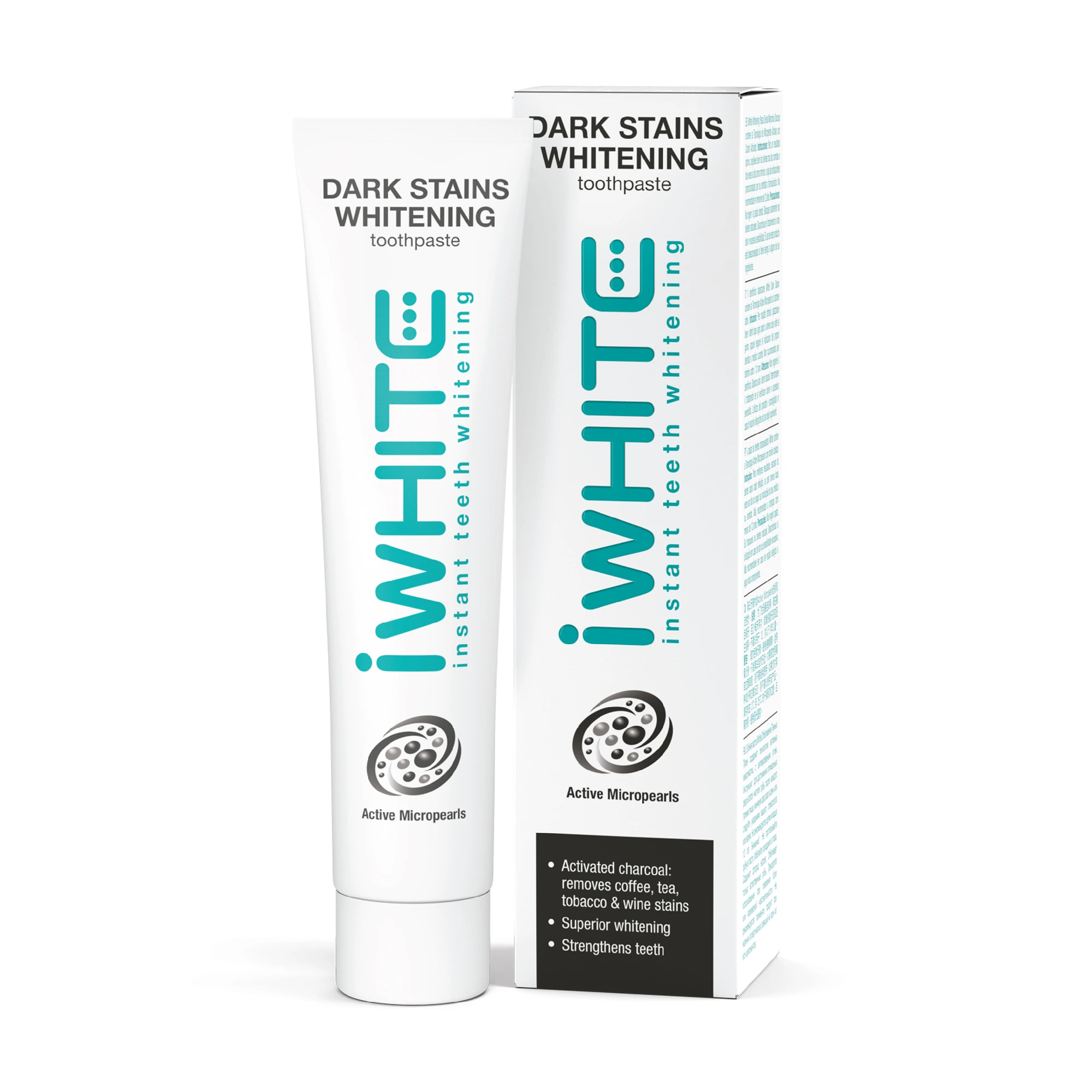 iWhite Dark Stains Whitening Tannkrem, 75 ml