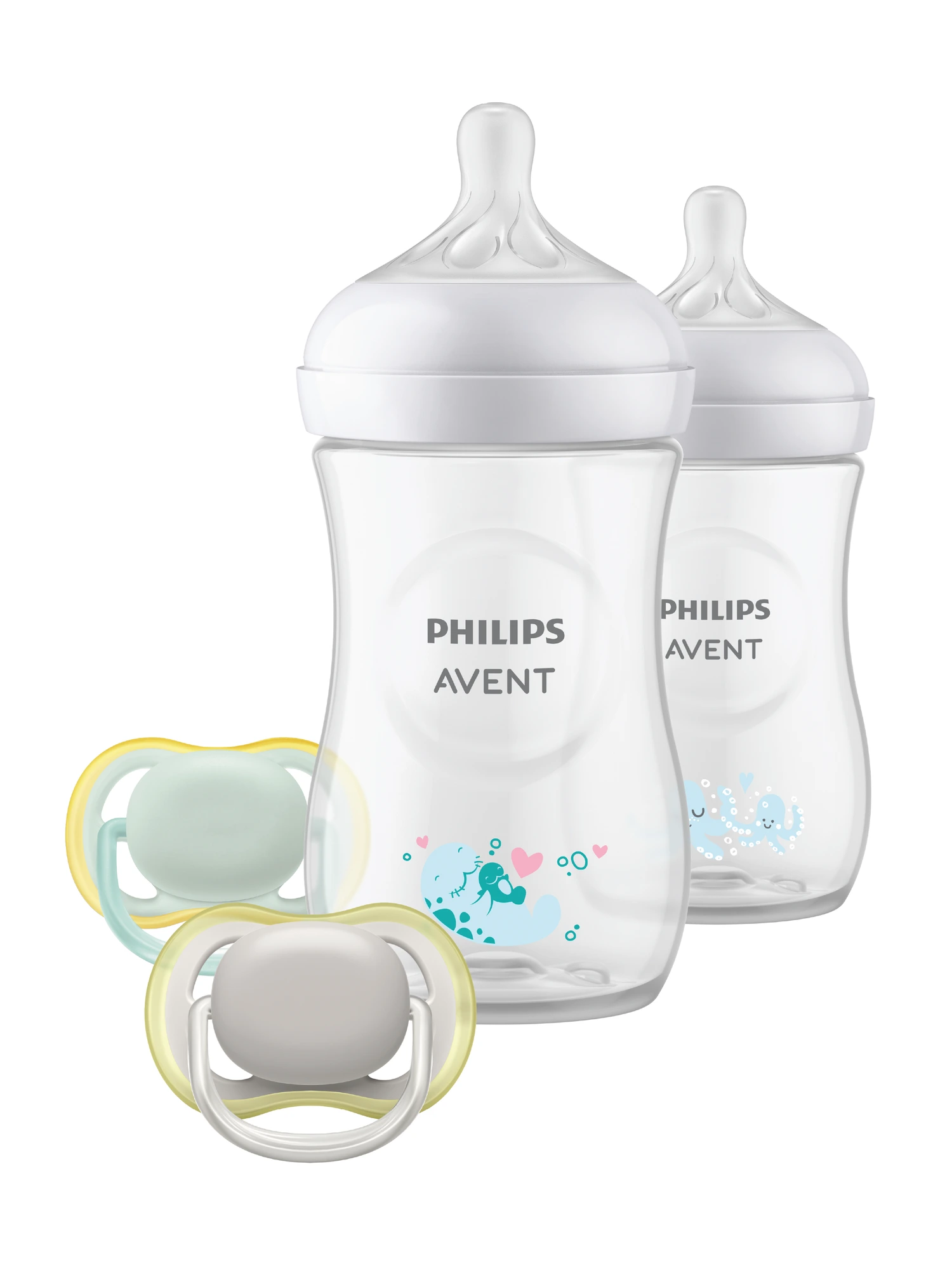 Philips Avent Natural Response gavesett tåteflaske og narresmokk 1 sett