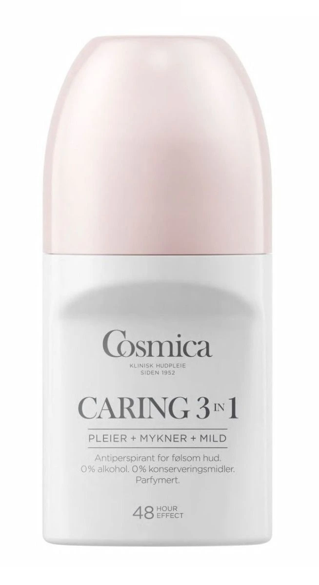 Cosmica Deo Caring 3-i-1 antiperspirant m/parfyme 50 ml