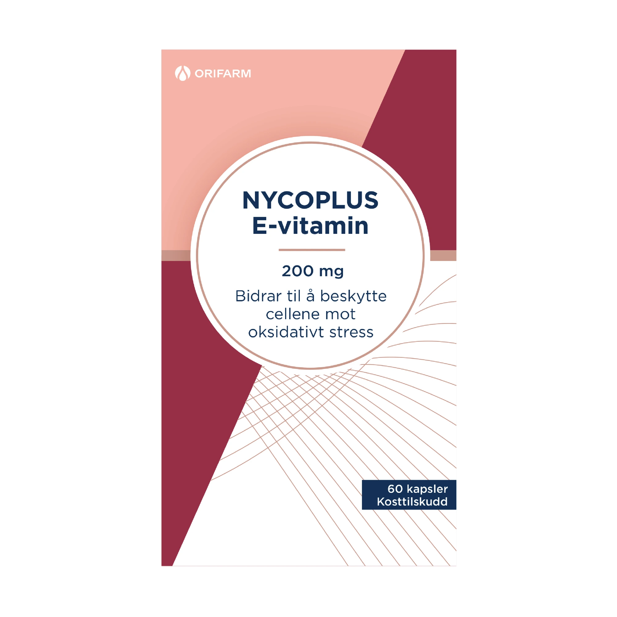Nycoplus E-vitamin kaps 200 mg