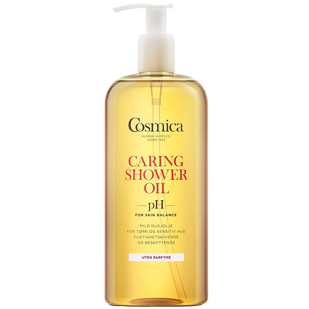 Cosmica Caring dusjolje uten parfyme 400 ml