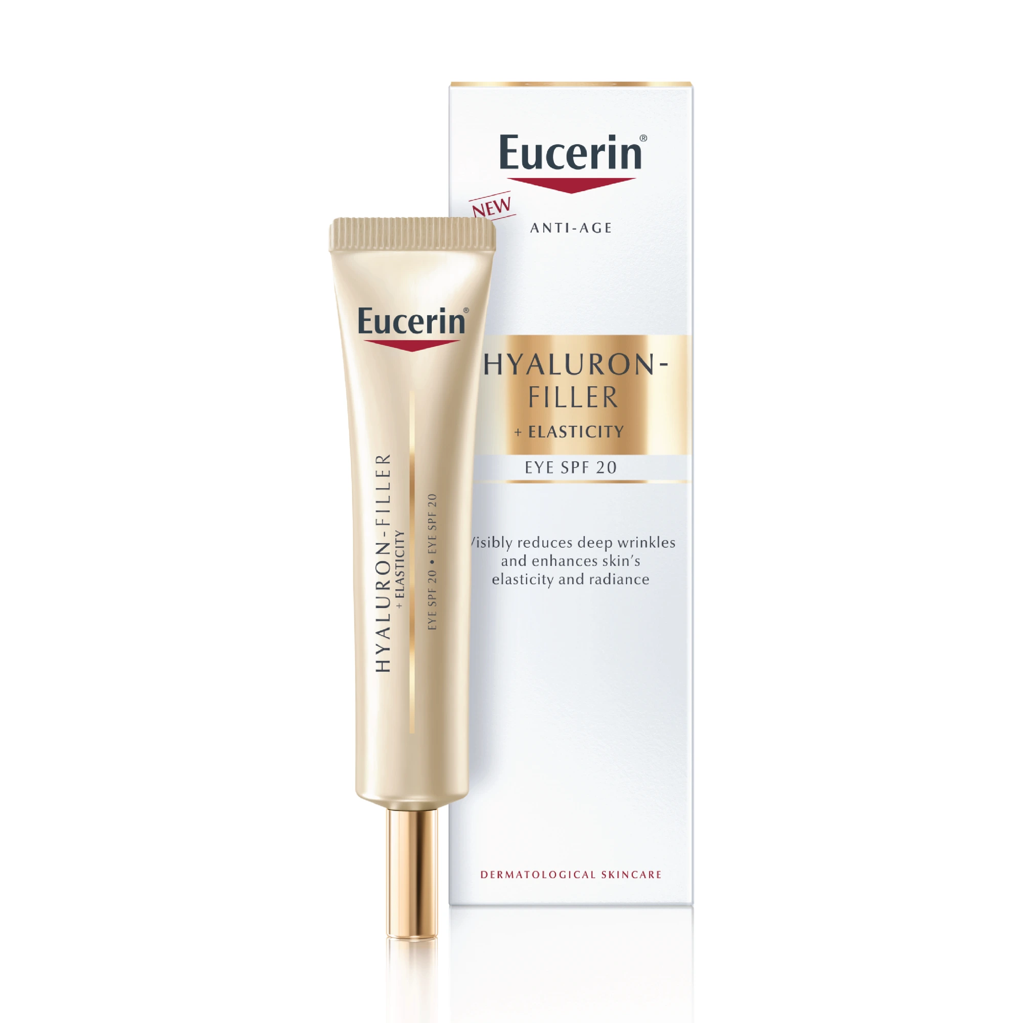 Eucerin Hyaluron-Filler + Elasticity SPF20 øyekrem 15 ml