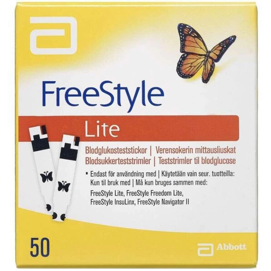Freestyle Lite Teststrimler, 50 stk.