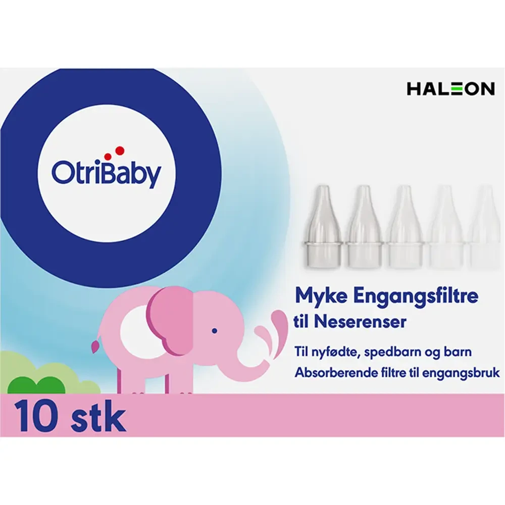 Otribaby engangsfiltre til neserenser 10 stk